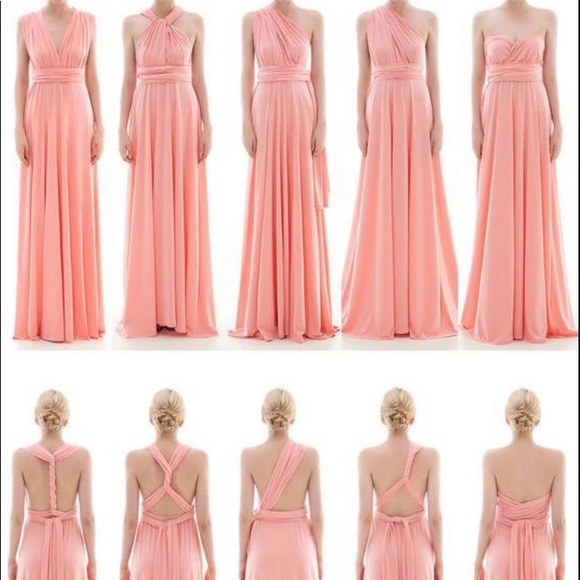 lavender convertible prom dress - Picture 5 of 5